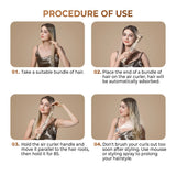 8 in 1 Hair Dryer Brush High Speed Brushless Blow Dryer Negative Ionic Hair Heating Brush Hot Air Styling Comb Auto Hair Curle