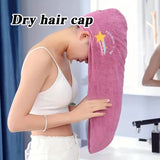 1pc Soft Quick-Dry Hair Towel  - Absorbent Hair Drying Wrap for Women Girls, Bathroom Essential Hair Hat