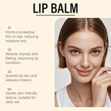 Turmeric Lemon Lip Balm Natural Shea Butter Lip Treatment For Dark Melanin Remove Hydrating Vegan Pre-Makeup Base Lip Stick