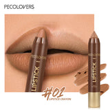 Fine Tip Lip Liner Pen Soft Mist Matte Lip Crayon Sexy Brown Red Lipstick Pencil Lip Contouring Lipliner Outline Tint Cosmetic