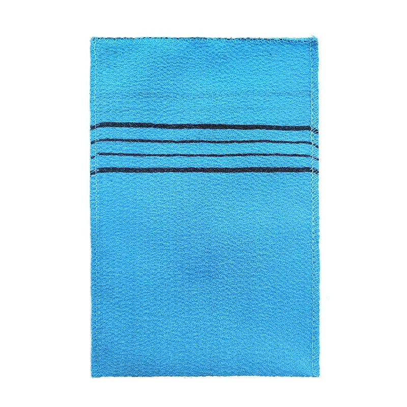 Exfoliating Bath Pad Towels Set Korean Italy Asian Exfoliating Bath Washcloth Body Scrub Shower Soft Polyester Cotton