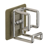 1/2/4/6Pcs Stainless Steel Washbasin Hook Multifunction Punch-free Kitchen Bathroom Rack Basin Storage Rack Towel Hanging Holder