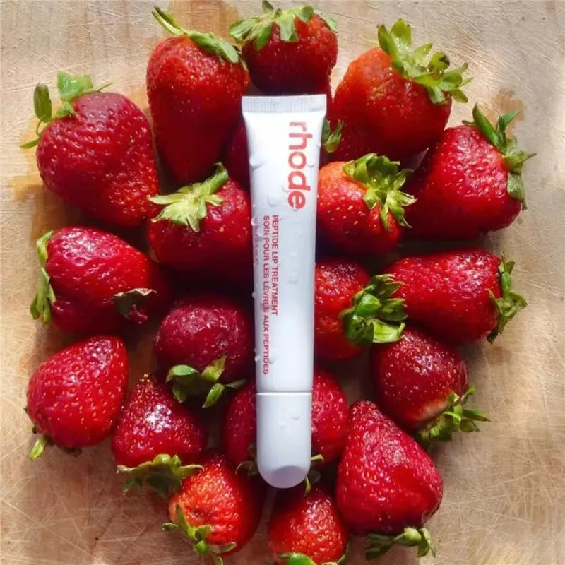 Rhodeskin Spring Lip Gloss Lip Balm Smoothing Lipstick Lines Lasting Nourishing Women Daily Care Makeup Moisturizer Blush Girl