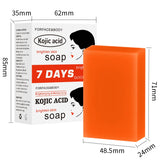 5Pcs Turmeric Soap Lemon Acids Handmade Soap Kojic acid soap Natural Skincare Bar for Moisturizing And Exfoliating Body And Face