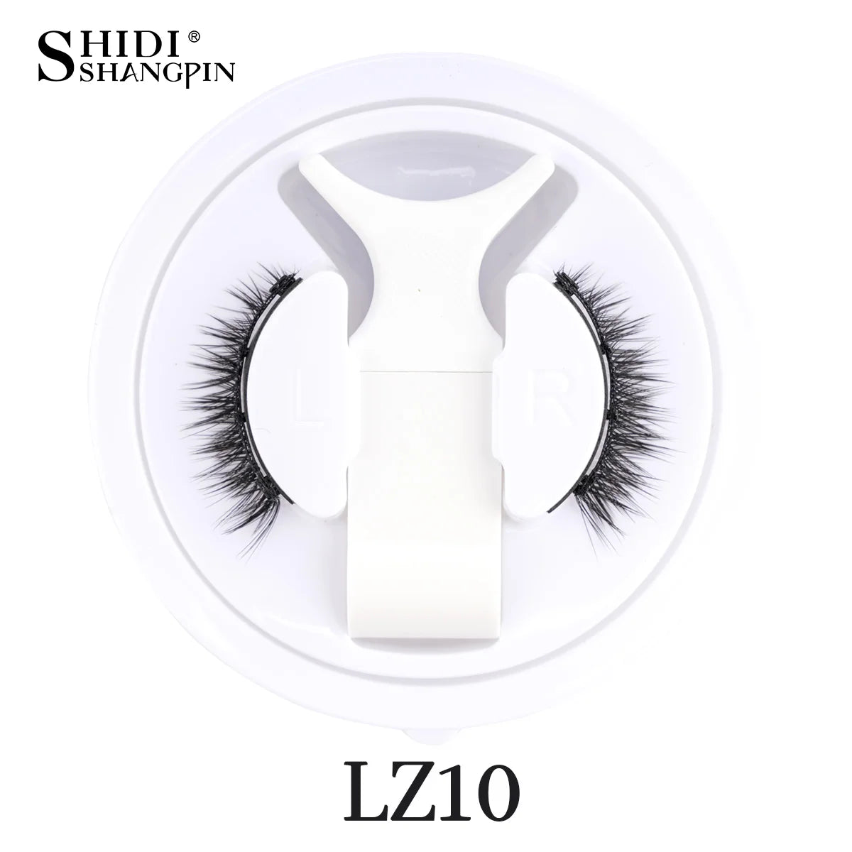 1/2 Pair Reusable Magnetic Eyelashes Tweezers Set Faux Mink Lashes Handmade 3D Natural False Eyelashes and Magnetic Tweezers Set