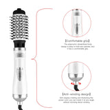 3 in 1 Round Rotating Volumizer Styler Rotating Hair Brush Automatic Rotating Styler Ionic Hair Brush hot air Dryer