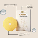Breast Care Patches Firming Lifting Hydrating With Hydrolyzed Collagen Hyaluronic Acid Breathable Comfortable Feminine Skin Care
