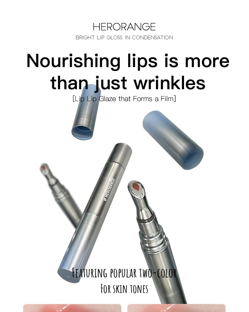 HERORANGE Mirror-like Lip Gloss, Long-Lasting Moisturizing Lip Gloss, Suitable for All Skin, Valentine's Day Gift, Birthday Gift