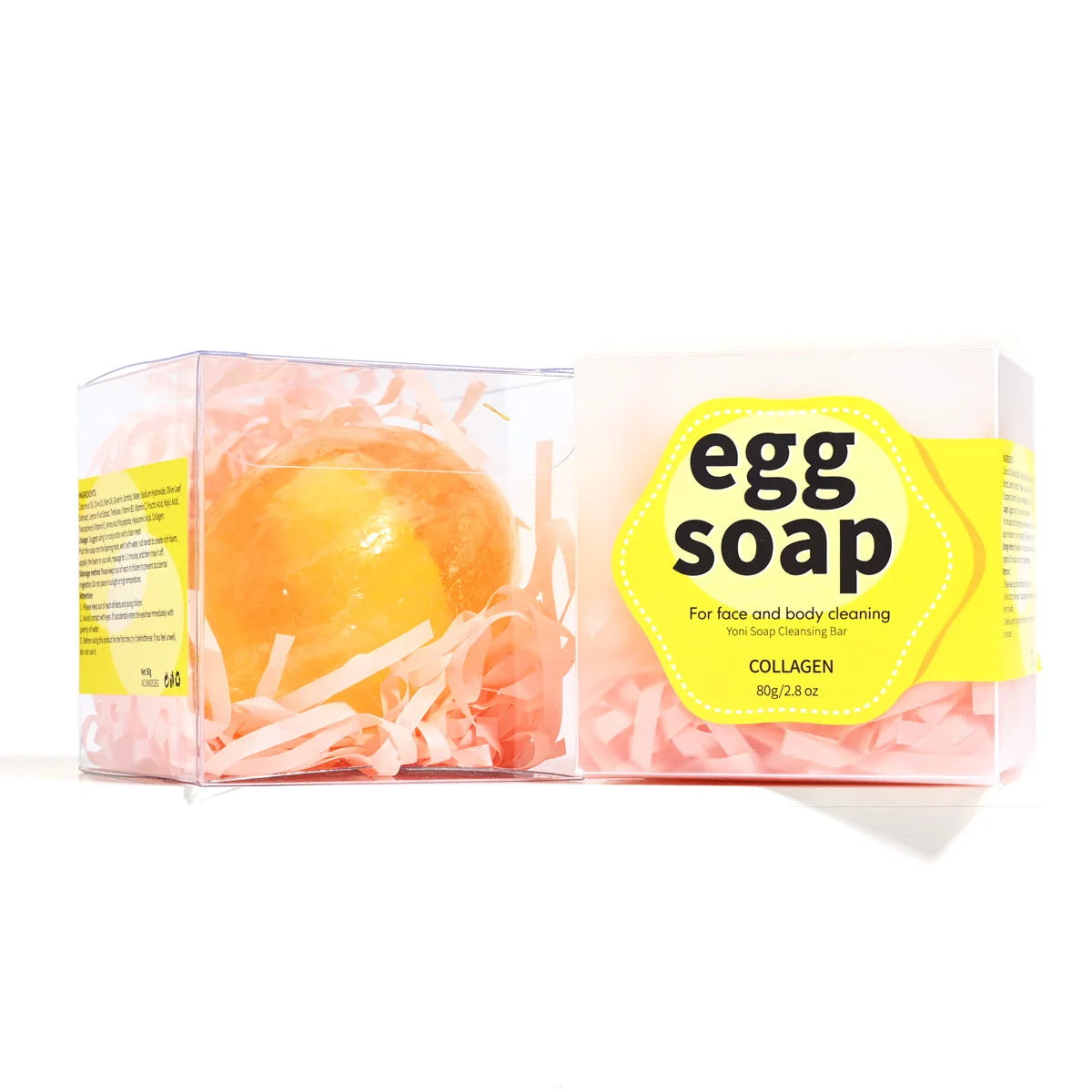 Collagen Egg Soap, Women's Care Private Soap, Clean Moisturizing Oil Control Soap, Body Soap