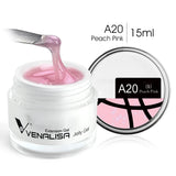 VENALISA Clear Color Extension Gel Pearl Glittle Gel Canni Supply Camouflage Fasting Jelly Nail Gel Self Leveling Acrylic Gel