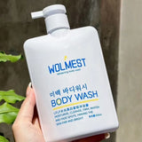 500ml Korean Whitening Body Wash Glow Recharge illuminates & Exfoliates skin with brightening