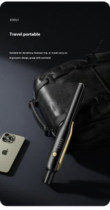 2-in-1 Mini Hair Straightener & Curler - Ceramic Fast Heating 140-220°C - Portable Flat Iron for Short Hair Travel Styling