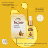 Bee Venom Firming Lifting Body Skin Essential Oil Improves Sagging Shapes Body Contours Moisturizing Bee Venom Body Massage Oil