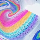 Rainbow Bath Fizzies Gift Set - Handmade Fizzies for Women 6.5 oz - Perfect for Bubble & Spa Bath - Essential and Fragrance Oils