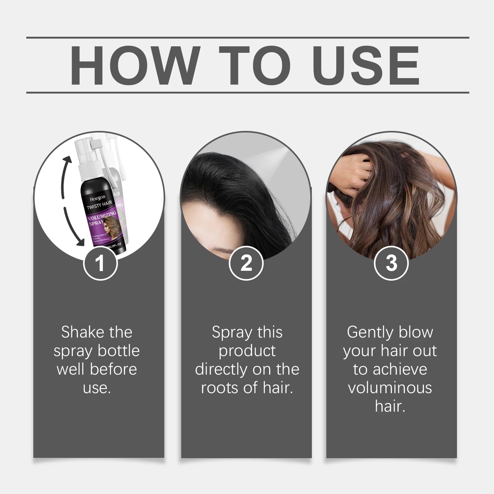Volume Boosting Hair Spray With Collagen For Root Lift Lightweight Formula Non Sticky Feel All Day Freshness Fine Flat Oily