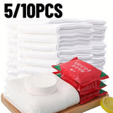 5/10PCS Disposable Bath Towel Individually Packaged Compressed Bath Towel Home Camping Travel Portable Cleaning Supplies