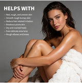 Lakerain Exfoliating Body Stick Multiple Glycolic Acid Cleaning Long-lasting Moisturizing Nourishing Smoothing Skin Care