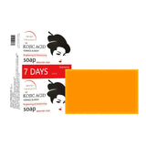 Kojic Acid Body Whitening Soap Deep Skin Bleaching Brighten Body Scrub Knees Intimate Parts Armpits White Nourishing Care Soap