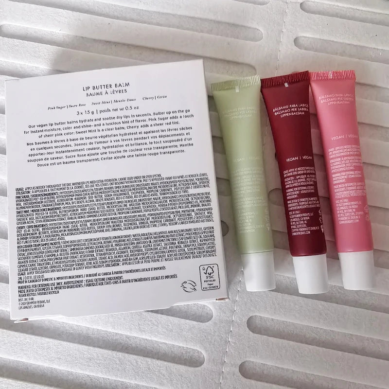 Hot Summer Limited Lip Balm Moisturizer Transparent Lipstick Cherry Birthday Cake Vanilla Mirror Lip Gloss Fridays Beauty Makeup