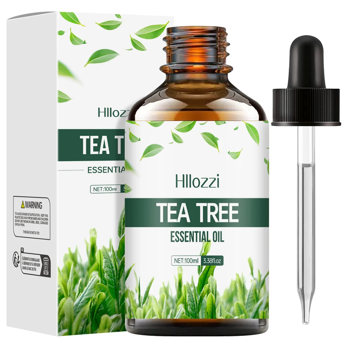 100ml/60ml/30ml tea tree essential oil for body care, hair care, facial care, hydration, aromatherapy, humidifier Aromatherapy