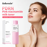 Pink Niacinamide Milky Toner Long-lasting Hydration Even Skin Tone Quickly Absorbed Achieve Dewy Glass Skin Daily Milky Toner