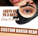 HANDAIYAN 5-color brush head peel-off eyebrow tint Waterproof, long-lasting, and smudge-proof peel-off eyebrow tint