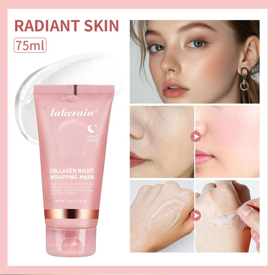 Deep Collagen Mask Korean Peel Off Mask Face Anti Wrinkle Lifting Skin Care Masks Bio Pack Night Wrapping Woman Skin Care