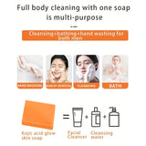Kojic Acid Soap For Face And Body Bath More Radiant Gentle Cleansing Soap For Women Create a more even-looking Light Beige
