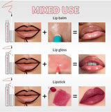 Lip Liner Pencil Peel Off Lip Stain Tattoo Long Wearing Matte Waterproof Smudge Proof Transfer Proof Lip Cosmetic For All Day