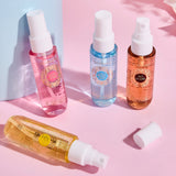 4pcs Women's Perfume Fragrance Set Box, Alcohol Free Body Spray, Lasting Fragrance and Fresh Fragrance, An Ideal Gift for Girls
