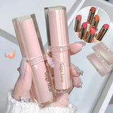 Silky Glossy Lipstick Gege Bear Pump Lips Moisture Water Bomb Comfortable Ultra Sheen Non-Stick Cup Lip Balm