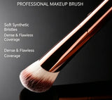 No 21 Foundation Makeup Brush Soft Fiber Hair Single Face Brush Household Travel Cosmetic Accessory