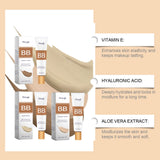 Sunscreen Bb Cream Serie Spf30 Long Time Moisturize Full Coverage Sheer Tint Coverage Oil-Free ﻿Make up Foundation