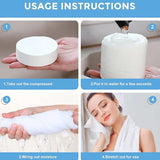 5/10Pcs Soft Thickened Disposable Bath Towels Compressed Portable Towels for Outdoor Travel Hotel Shower Washable