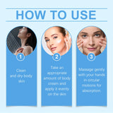 Body Firming Cream Tightening Improve Sagging Skin Lotion Increase Elasticity Nourishing Moisturizing Lifting Brighten Skin Care