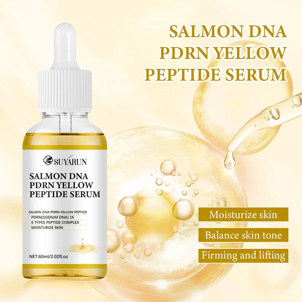 SUYARUN Salmon DNA PDRN + Yellow Peptide Complex Serum - Anti-Aging Solution, Skin Repair, Hydration, Brightening, Tightening.