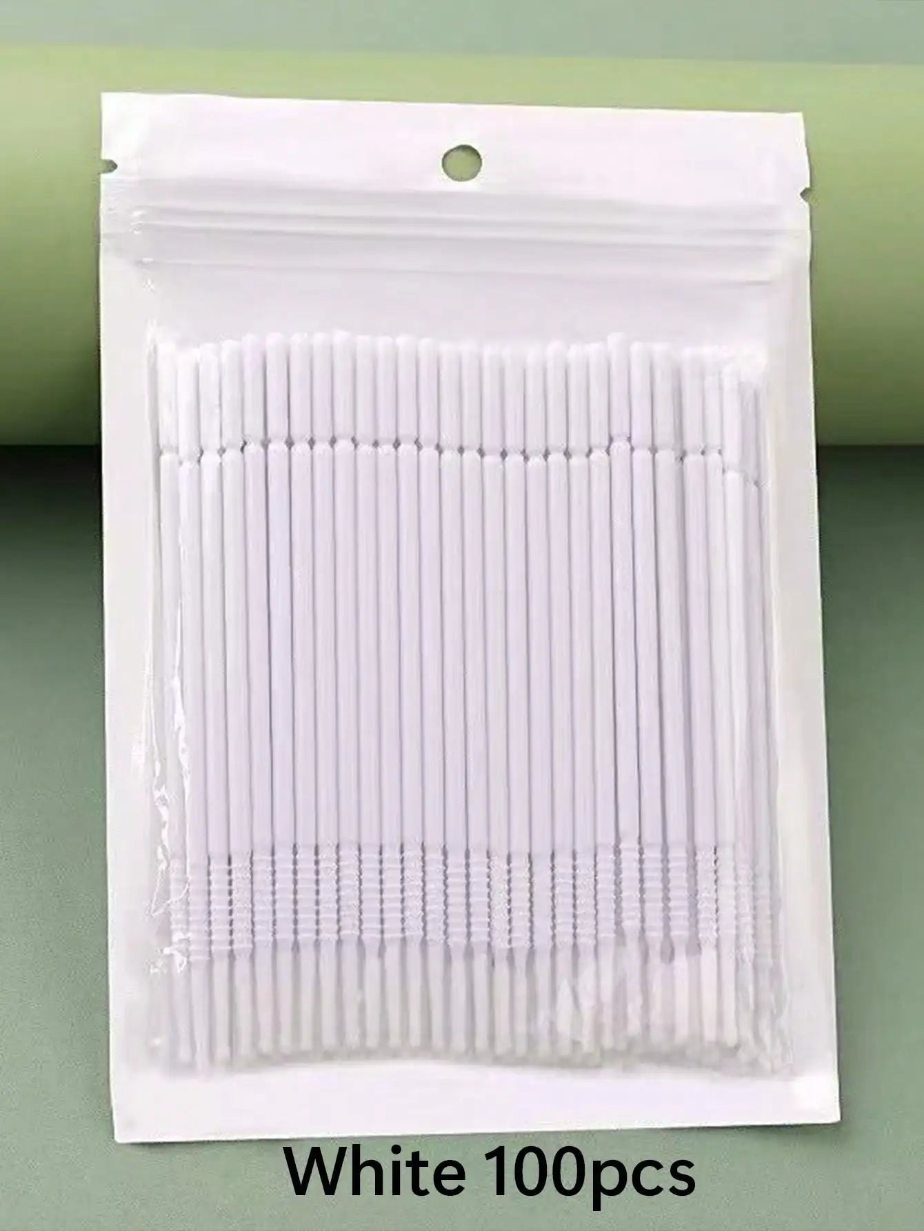 50/100pcs Nano Cleaning Swabs, Ultra Fine Makeup Remover Sticks For Eye Makeup, Contouring, Eyeliner, Lips And Skin Cleansing