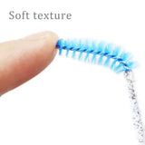 Disposable Crystal Eyelashes Brush Comb 50Pcs Eye Lashes Extension Mascara Wands Makeup Professional Makeup Beauty Tool
