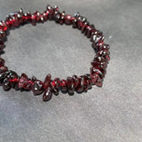 Natural Garnet Bracelet For Woman Crystal Bracelet Jewelry Red Stones Healing Energy Gift Lucky
