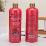 1000ml Lavender Kojic Acid AHA Shower Gel Deep Cleansing Brighten Skin Scrub Body Wash Exfoliator Body Care Fragrance Skincare