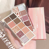 HISYI Star Rejuvenation Ten-Color Eye Shadow Pearl Matte Pink Pure Desire Powder Brown Plate Gentle Daily Cheap Makeup