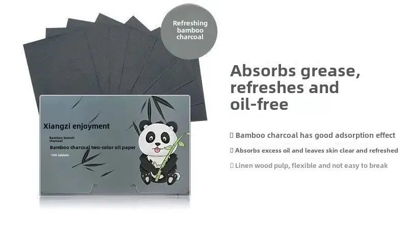 100/300pcs/6Packs Protable Face Oil Blotting Paper Matting Wipes Facial Cleanser Oil Control Oil-absorbing Face Cleaning Tools