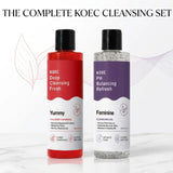 Women PH Balancing Cleansing Wash Shower Gel Set Natural Plant Extract Aloe Vera Gentle Intimate Care Daily Refreshing Body Care