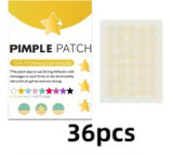 40 pieces of multi-color star acne patches, facial acne patches, concealer acne patches, and pimples patches, ultra-thin.