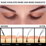 Castor Oil Eyelash Growth Serum With Brush Multipurpose Hair Eyebrow Eyelash Growth Thick Essence Nourishing Moisturize Liquid