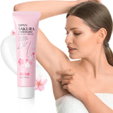 Laikou Sakura Underarm Cream Knee Buttocks Dark Skin  Improve Melanin Pigmentation Korean Skin Care Product 30g