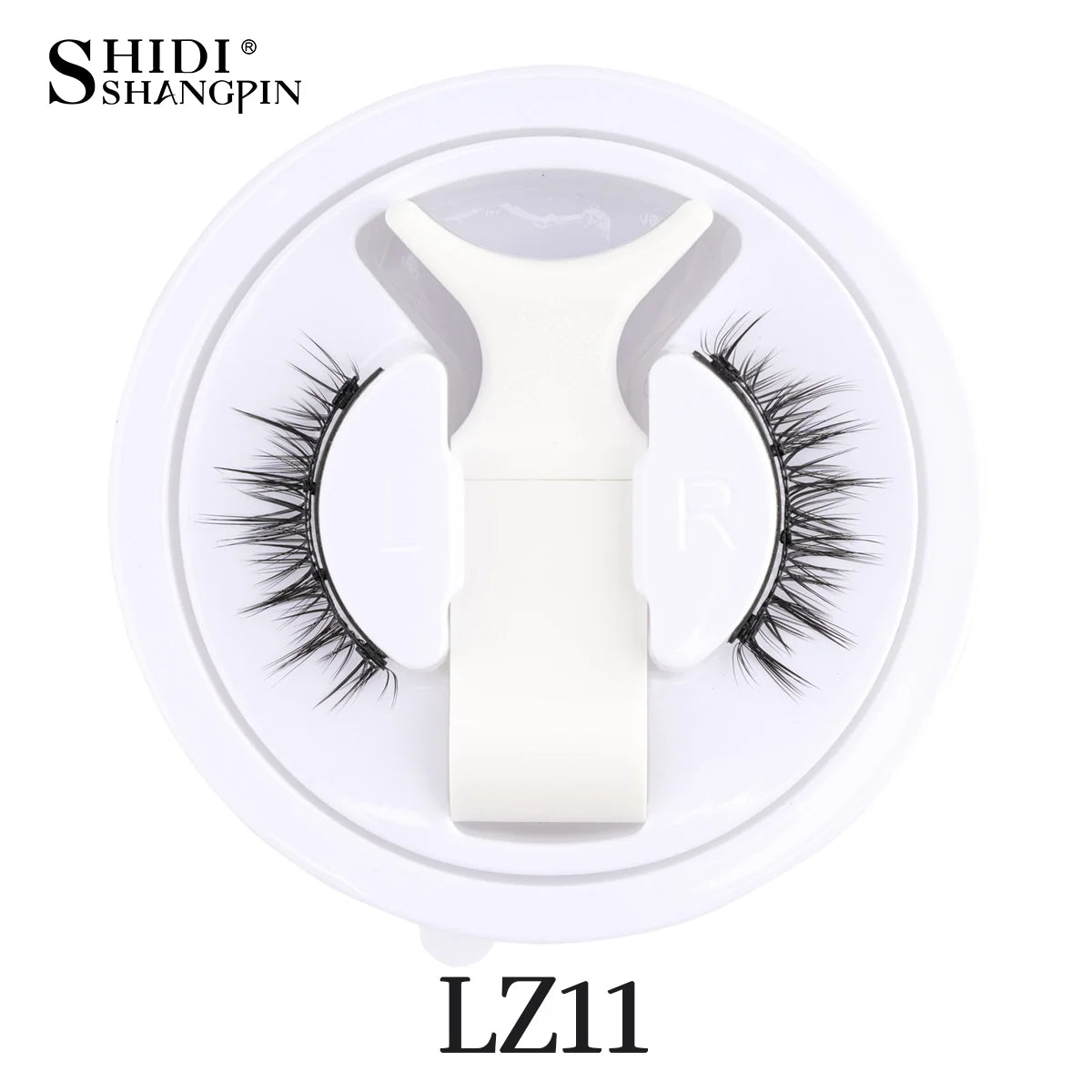 1/2 Pair Reusable Magnetic Eyelashes Tweezers Set Faux Mink Lashes Handmade 3D Natural False Eyelashes and Magnetic Tweezers Set