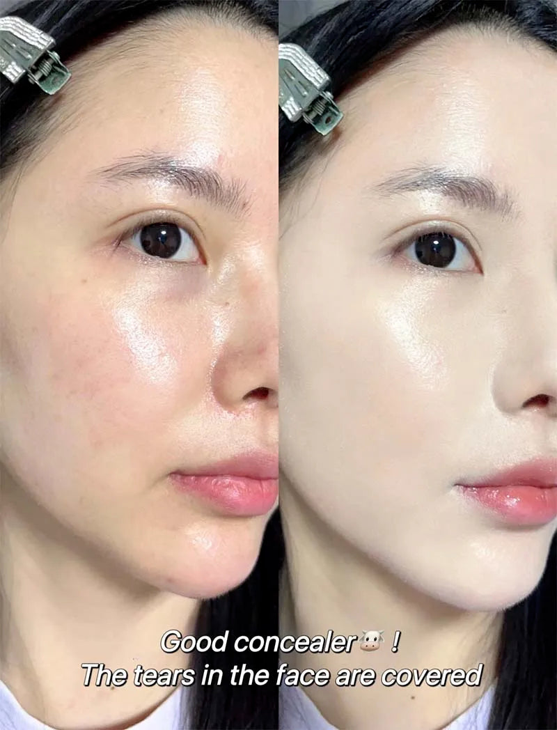 Cappuvini Crystal Ice Concealer Cream Covers Dark Circles And Acne Scars Brightens Skin Tone And Contours For Daily Makeup