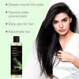 Rosemary Hair Shampoo Hair Regrowth Deep Nourishing Repair Split Ends Hair Soothing Scalp Anti Dandruff Hair Strengthens Shampoo