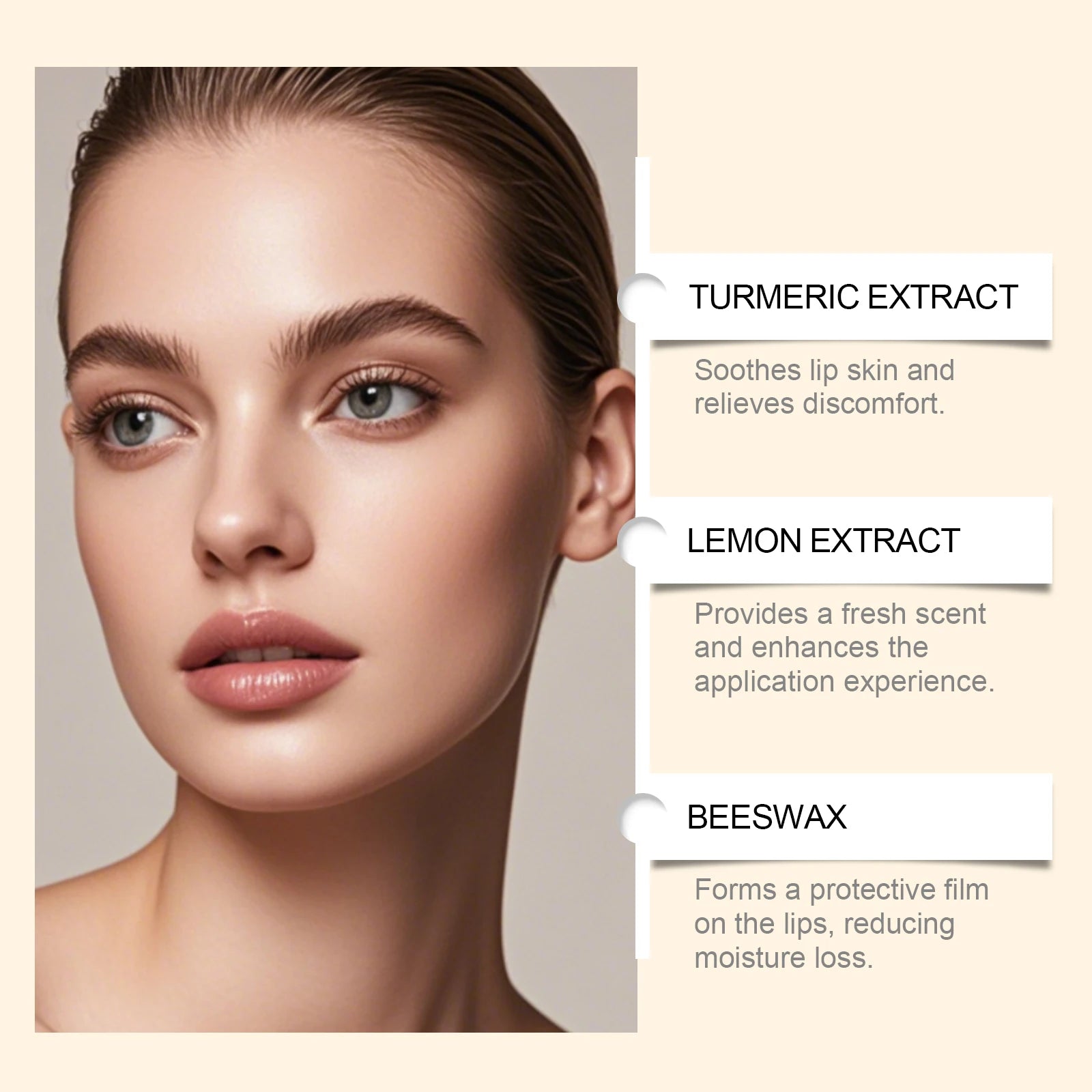 Turmeric Lemon Lip Balm Natural Shea Butter Lip Treatment For Dark Melanin Remove Hydrating Vegan Pre-Makeup Base Lip Stick